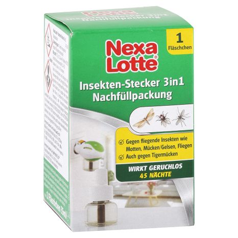 Nexa Lotte náplň do elektrického odpuzovače hmyzu 3v1 / 35 ml