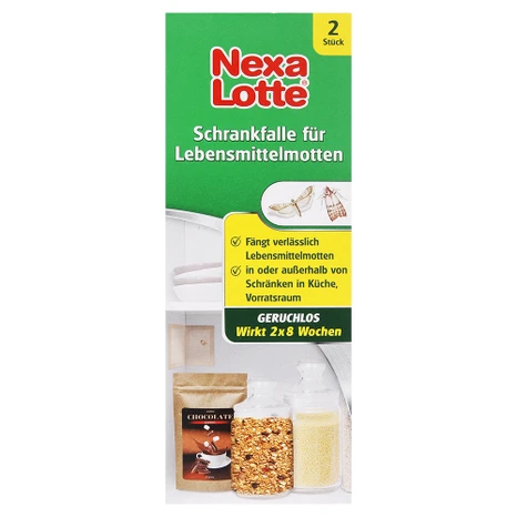 Nexa Lotte nástěnná past na potravinové moly 2 ks