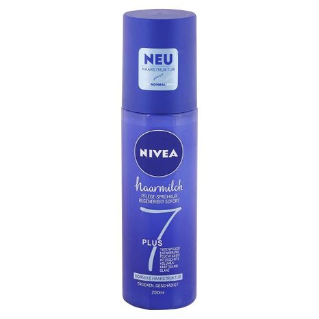 NIVEA Bezoplachový kondicionér Hairmilk 7plus pro normální vlasy 200ml