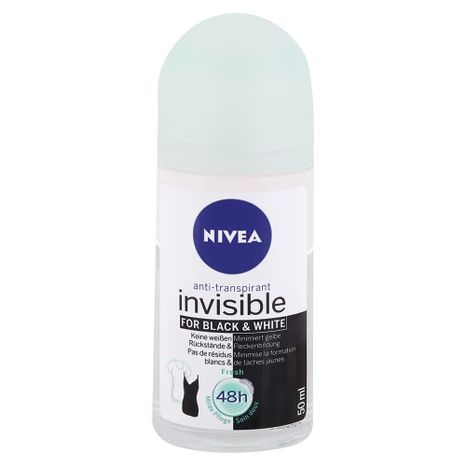 Nivea kuličkový antiperspirant Invisible for Black & White Fresh 50ml