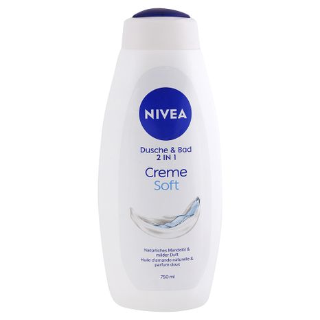 Nivea krémový sprchový gel Creme Soft 750 ml