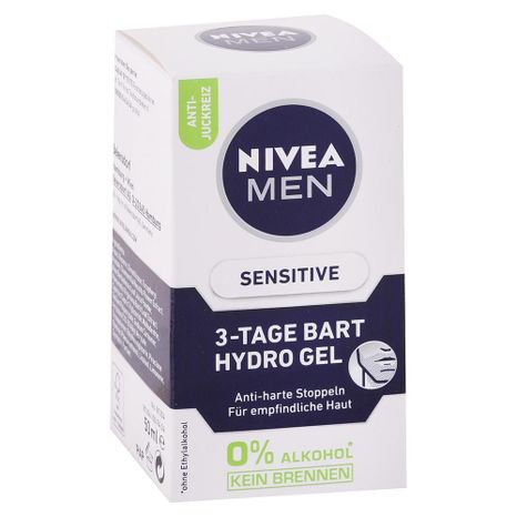 Nivea Men hydratující gel pro 3dňovú bradu Sensitive 50ml