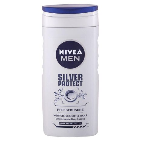NIVEA Men Sprchový gel pro muže Silver Protect 250ml