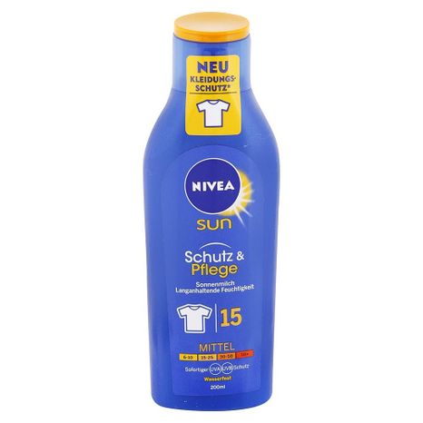 NIVEA Sun Hydratační mléko na opalování SPF15 200ml