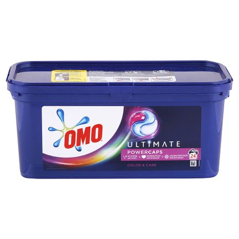 OMO Color & Care kapsle na barevné prádlo 24 ks