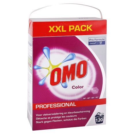 OMO Professional Color prášek na praní 8,4 kg / 120 praní