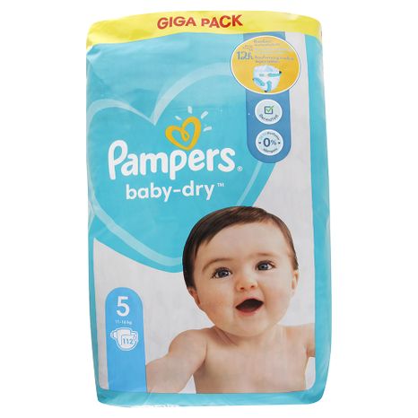 PAMPERS Baby Dry dětské plenky (5) 11-16 kg / 112 ks