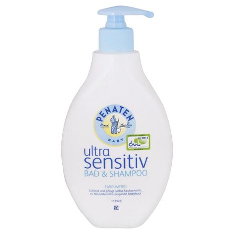 Penaten Baby dětský šampon a pěna do koupele Ultra sensitiv 400 ml