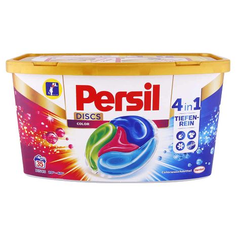 PERSIL DISCS Color kapsle na barevné prádlo 4v1 35 ks