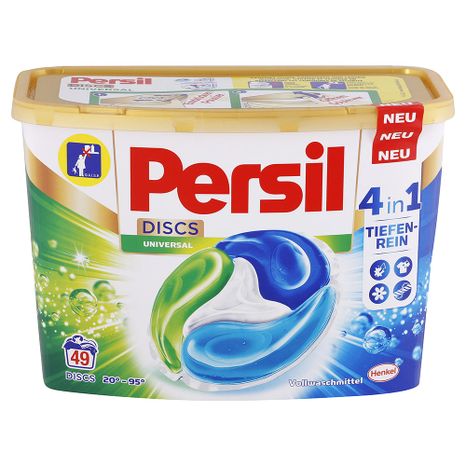 PERSIL DISCS univerzální kapsle na praní 4v1 49 ks