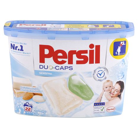 PERSIL Duo-Caps Sensitiv kapsle na praní pro citlivou pokožku 22 ks