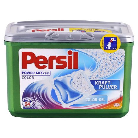 PERSIL Power Mix Color gelové kapsle na barevné prádlo 24 ks