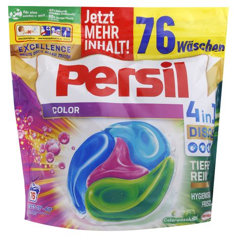 Persil Discs Color kapsle pro barevné praní 4v1 76 ks