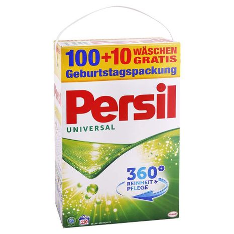 PERSIL 360° Universal Prací prášek na bílé prádlo 7,7kg / 110 praní