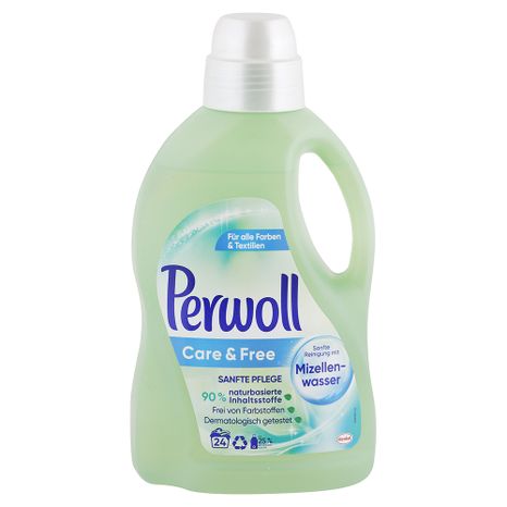 Perwoll Care&Free gel na praní všech druhů textilií 1,44 l / 24 praní