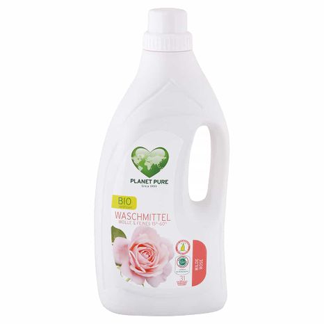 Planet Pure Bio gel na praní vlny a jemného prádla Divá růže 1,55 l / 31 praní