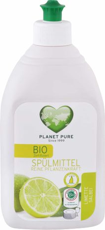 Planet Pure Eko prostředek na mytí nádobí Limetka a Šalvěj 500 ml
