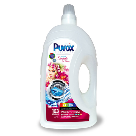Purox Color prací gel 4,9 l / 163 praní