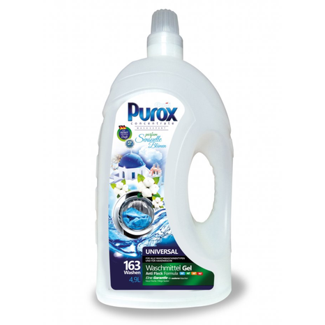 Purox Universal parfémovaný prací gel 4,9 l / 163 praní
