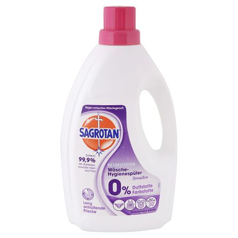 Sagrotan antibakteriální aviváž na praní Sensitive 1,5l