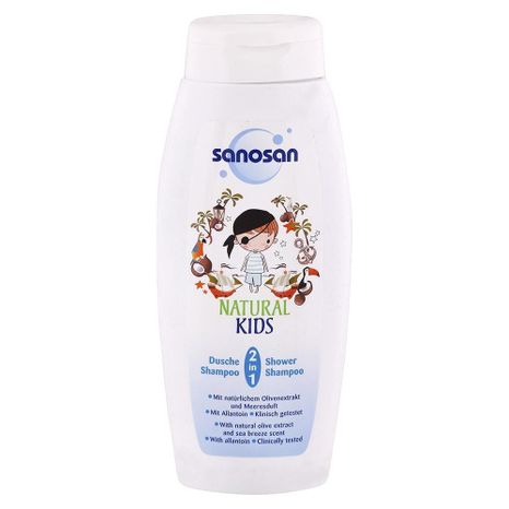 SANOSAN Sprchový gel a šampon pro malé piráty 250ml