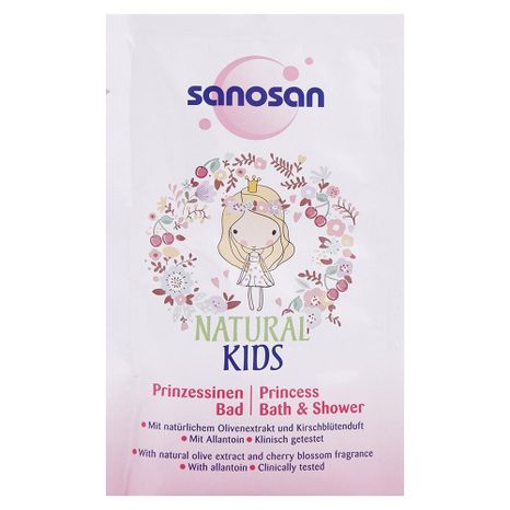 SANOSAN Sprchový gel a šampon pro princezny 40ml