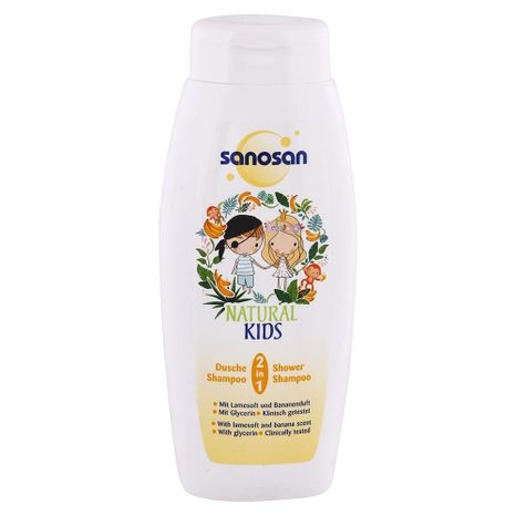 SANOSAN Sprchový gel šampon pro malé piráty a princezny 250ml