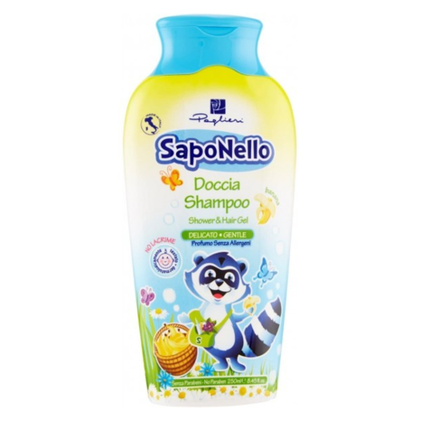 Saponello gel a jemný šampón 2v1 250 ml