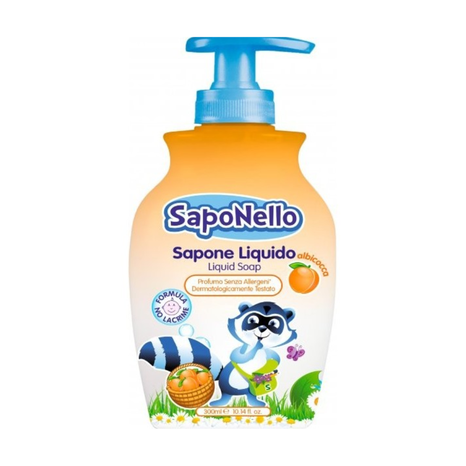 Saponello tekuté mýdlo na ruce Meruňka 300 ml