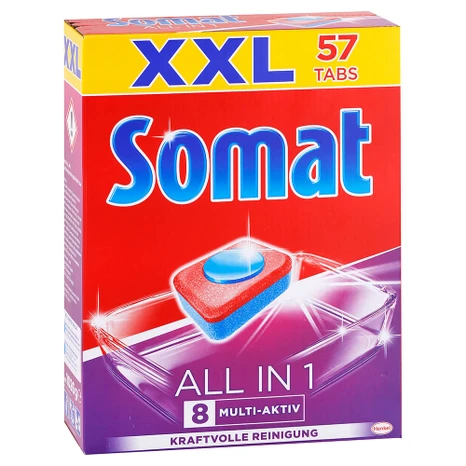 Somat All in 1 tablety do myčky nádobí 57 ks