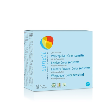 Sonett EKO Color koncentrovaný prášek na praní Sensitive 1,2 kg / 30 praní