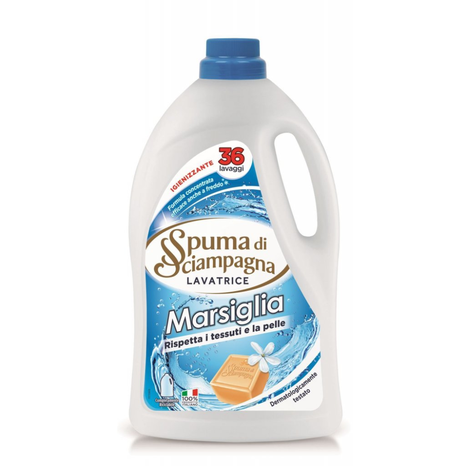 Spuma di Sciampagna univerzální prací gel Marsiglia 1620ml / 36 praní