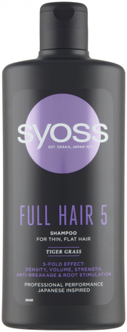 Syoss Full Hair 5 šampon pro jemné vlasy 440 ml