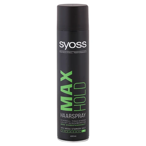 Syoss Max Hold lak na vlasy s extra silnou fixací 400 ml