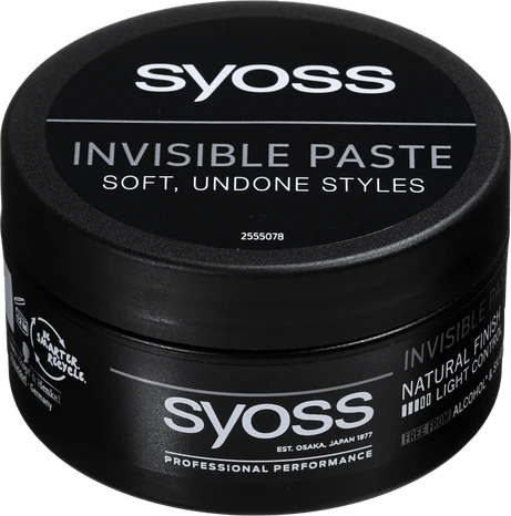Syoss Men Invisible Paste tvarující pasta na vlasy 100 ml