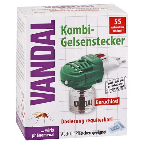 Vandal kombinovaný dávkovač proti komárům s náplňí 1 ks