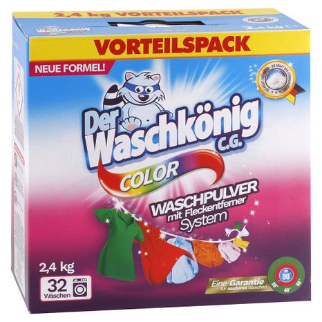 Waschkönig Color prací prášek na barevné prádlo 2,4 kg / 32 praní