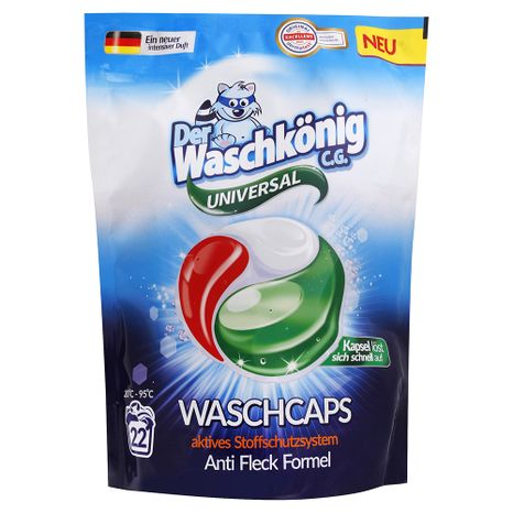 Waschkönig univerzální kapsle na praní 22 ks
