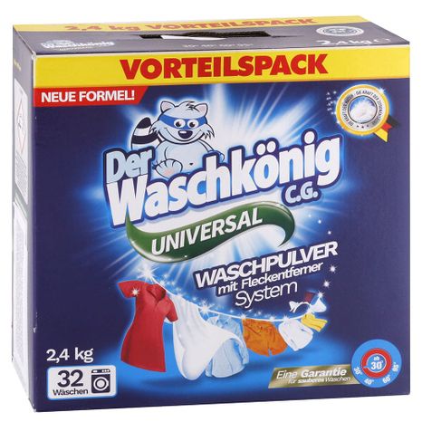 Waschkönig univerzální prací prášek 2,4 kg / 32 praní