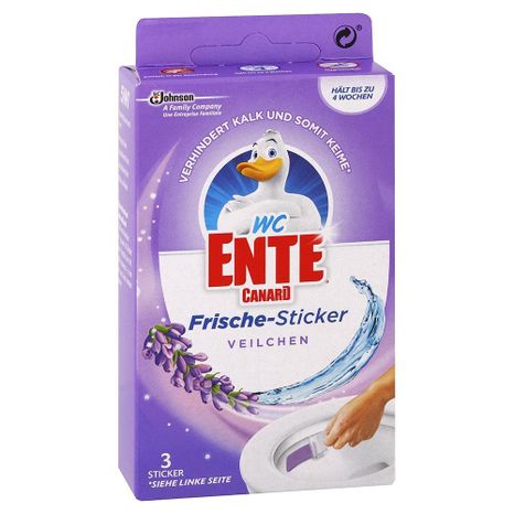 Wc Ente lepíci gelové pásky do WC Fialka 3 ks