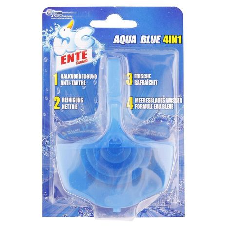 WC Ente Aqua Blue 4v1 závěsný čistič WC s efektem modré vody 40 g