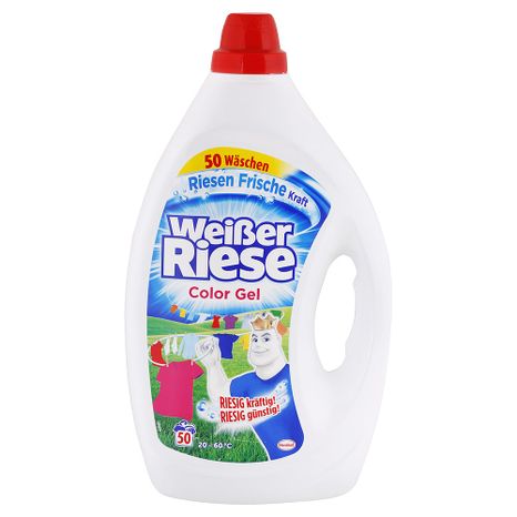 Weisser Riese gel na praní barevného prádla 2,5 l / 50 praní