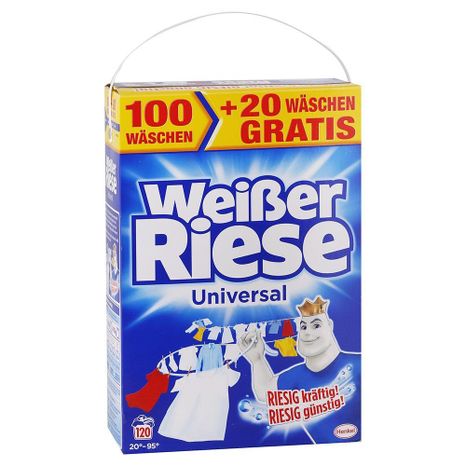 WEISSER RIESE univerzální prášek na praní 8,40 kg / 120 praní