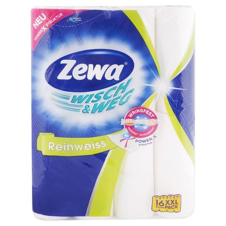 Zewa Wisch&Weg kuchyňské utěrky Reinweiss 16 ks
